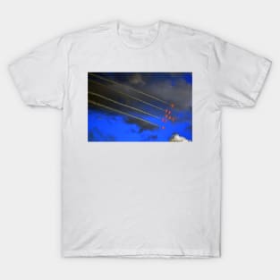 Red Arrows Display Team In Formation T-Shirt